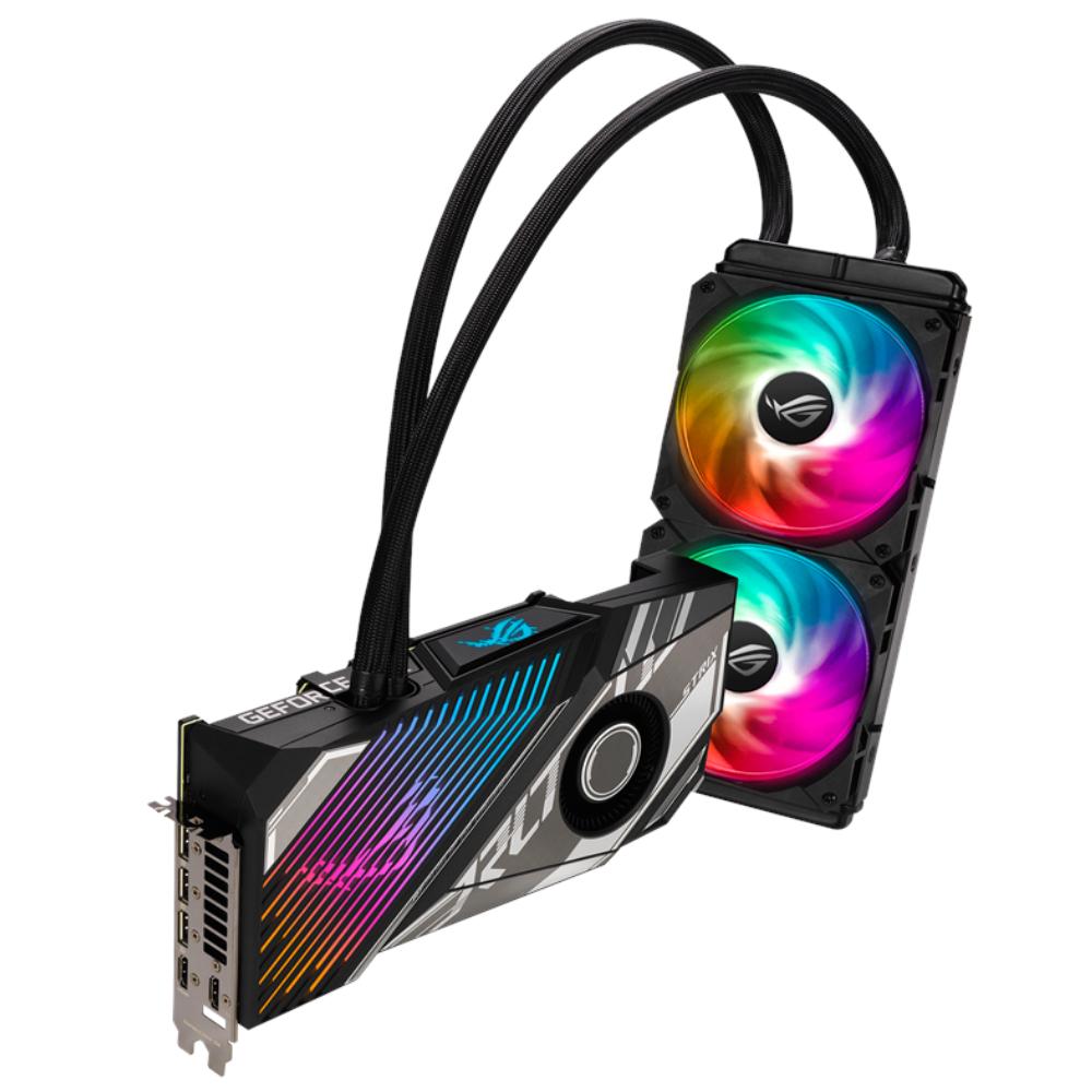 Asus ROG Strix LC GeForce RTX 3080 Ti OC 12GB GDDR6X Graphics Card - Store 974 | ستور ٩٧٤