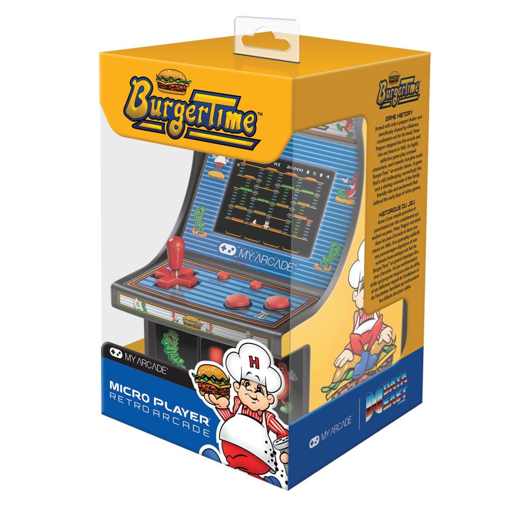 DreamGear Collectible Retro Burgertime Micro Player - Store 974 | ستور ٩٧٤