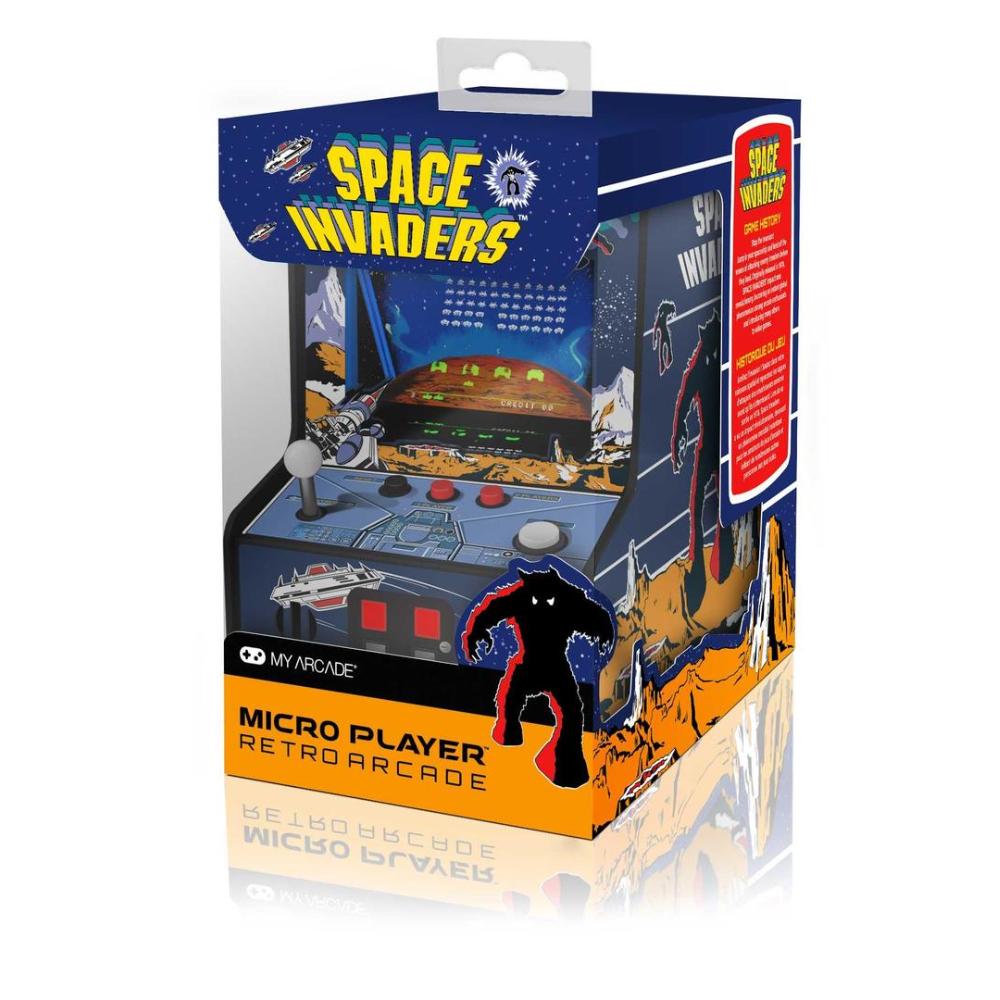 DreamGear Space Invaders Micro Player - جهاز ألعاب DreamGear Space Invaders Micro Player - جهاز ألعاب