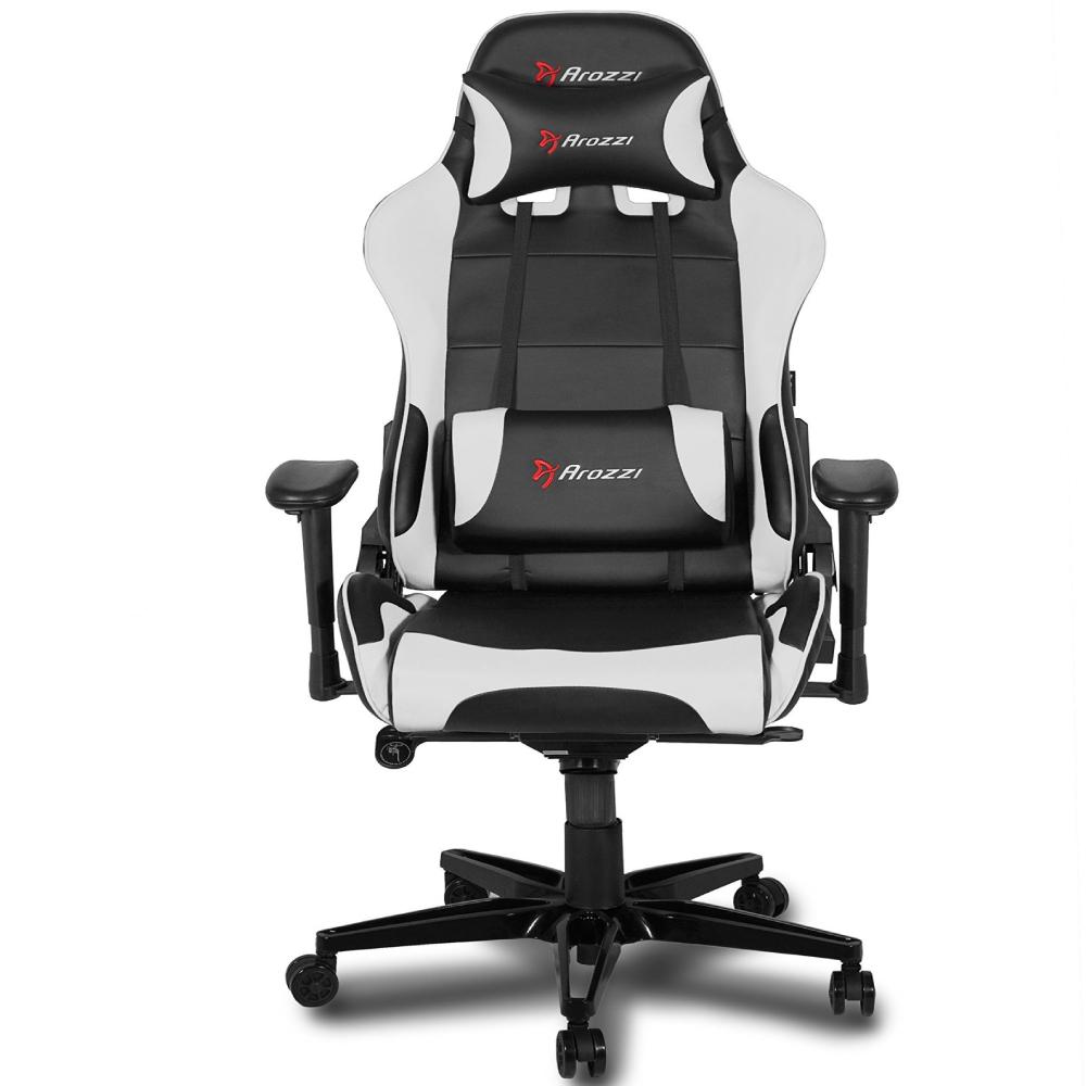 Arozzi Verona XL Plus Gaming Chair - White - Store 974 | ستور ٩٧٤