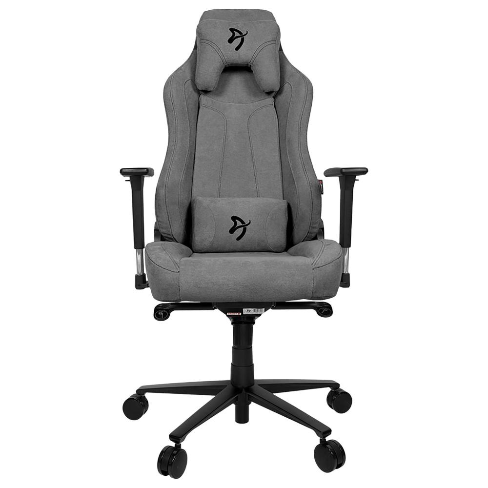 Arozzi Vernazza Soft Fabric Gaming Chair - Black/Ash - Store 974 | ستور ٩٧٤