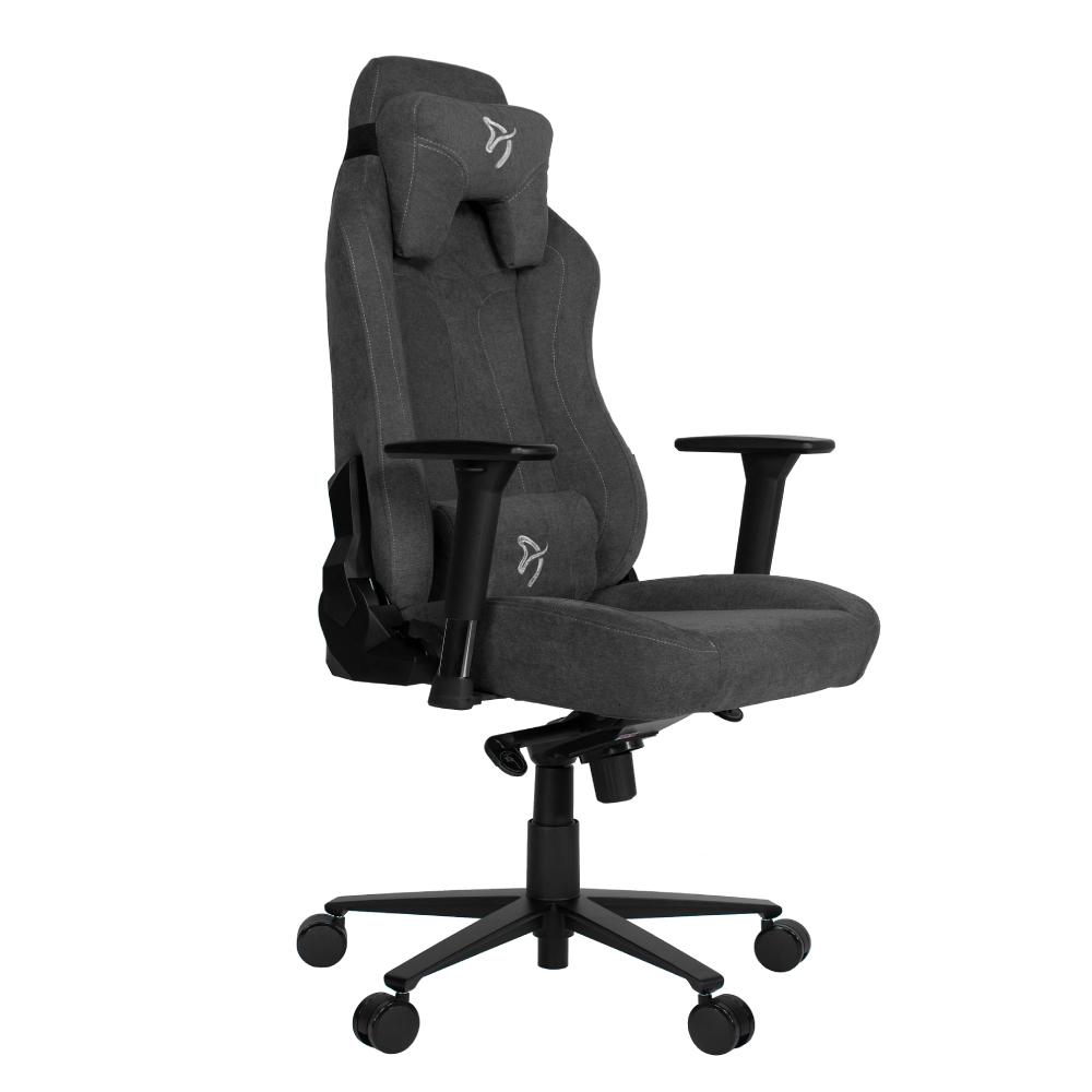 Arozzi Vernazza Soft Fabric Gaming Chair - Dark Grey - Store 974 | ستور ٩٧٤