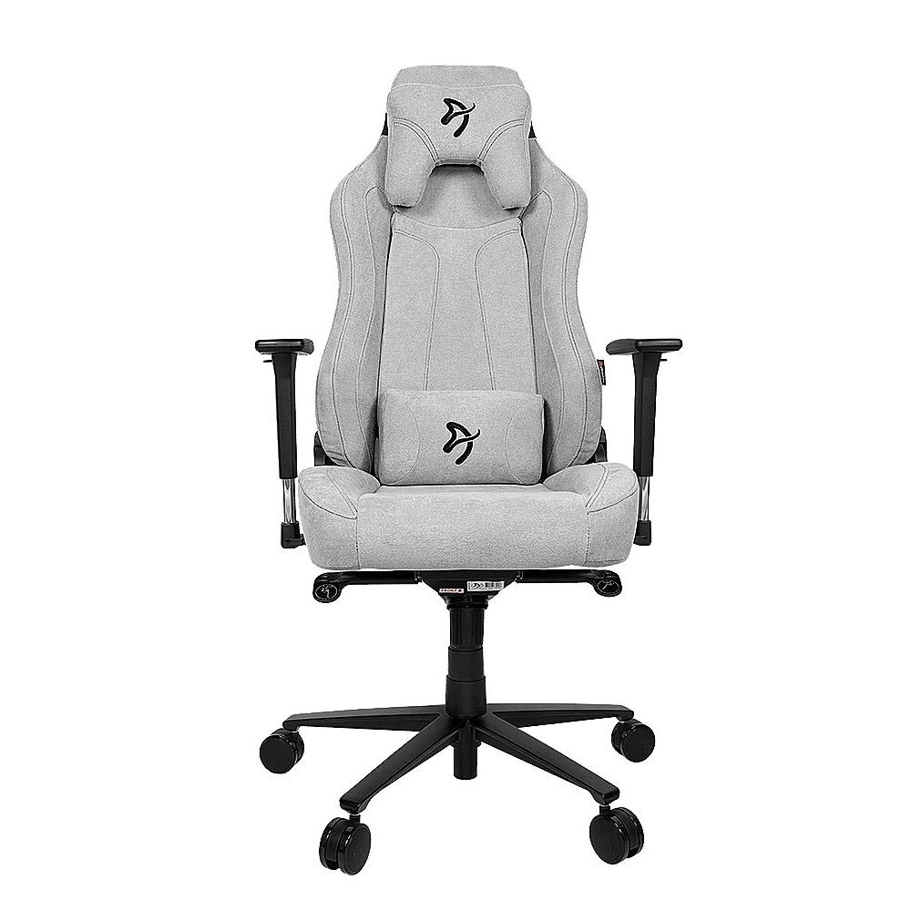 Arozzi Vernazza Soft Fabric Gaming Chair - Black/Light Gray - Store 974 | ستور ٩٧٤