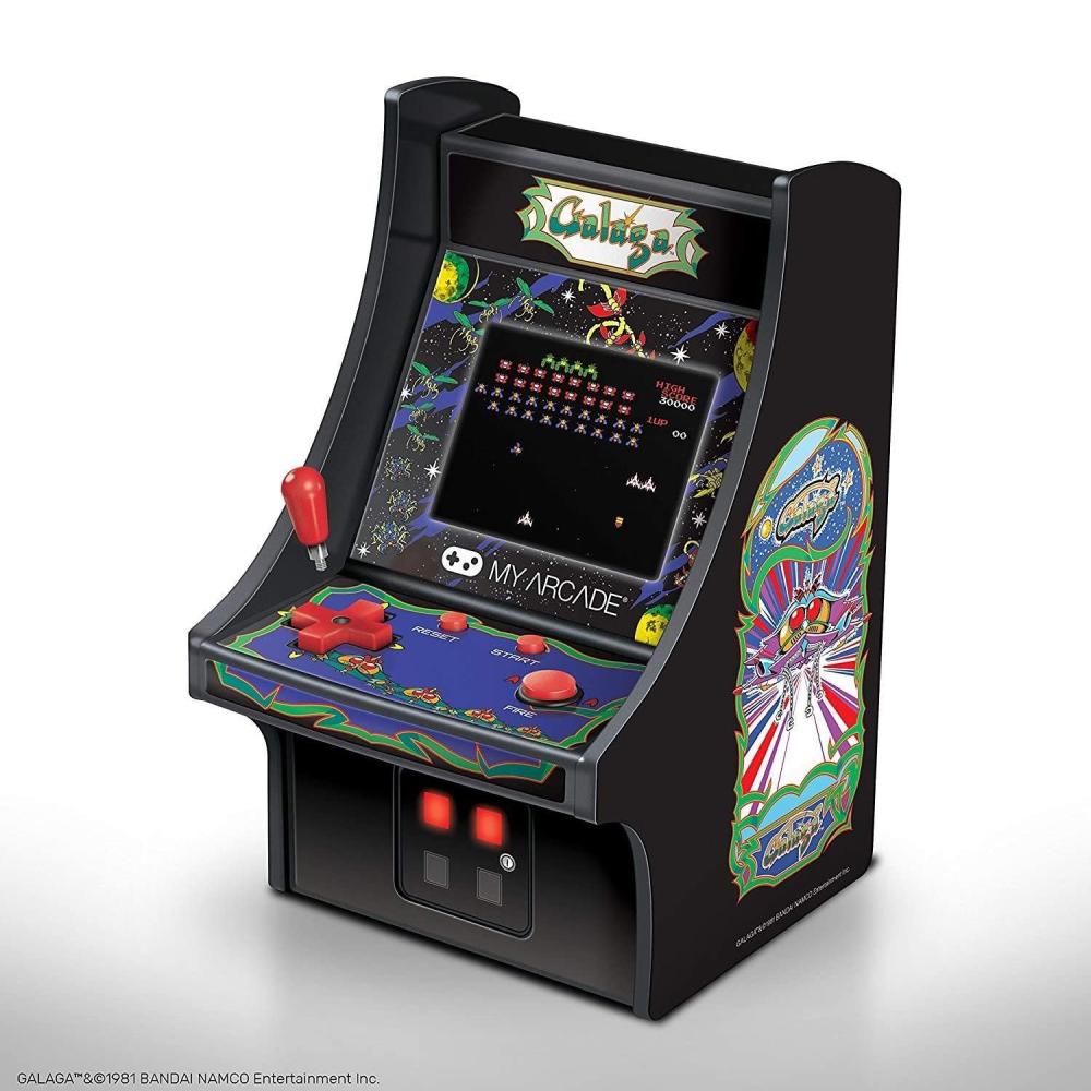 Dreamgear My Arcade Galaga Micro Player - جhaaز أlabaib Dreamgear My Arcade Galaga Micro Player - جhaaز أlabaib