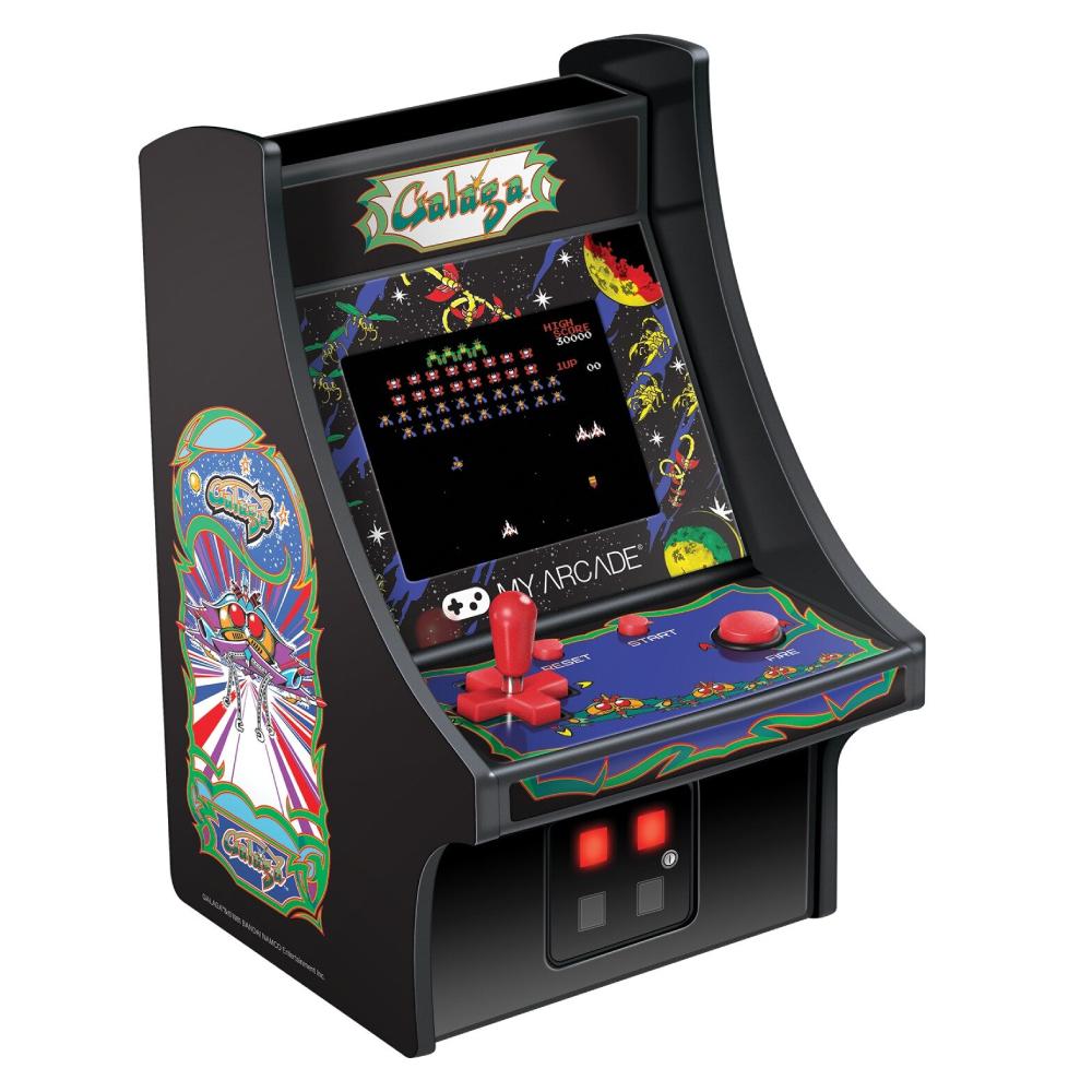 Dreamgear My Arcade Galaga Micro Player - جhaaز أlabaib Dreamgear My Arcade Galaga Micro Player - جhaaز أlabaib