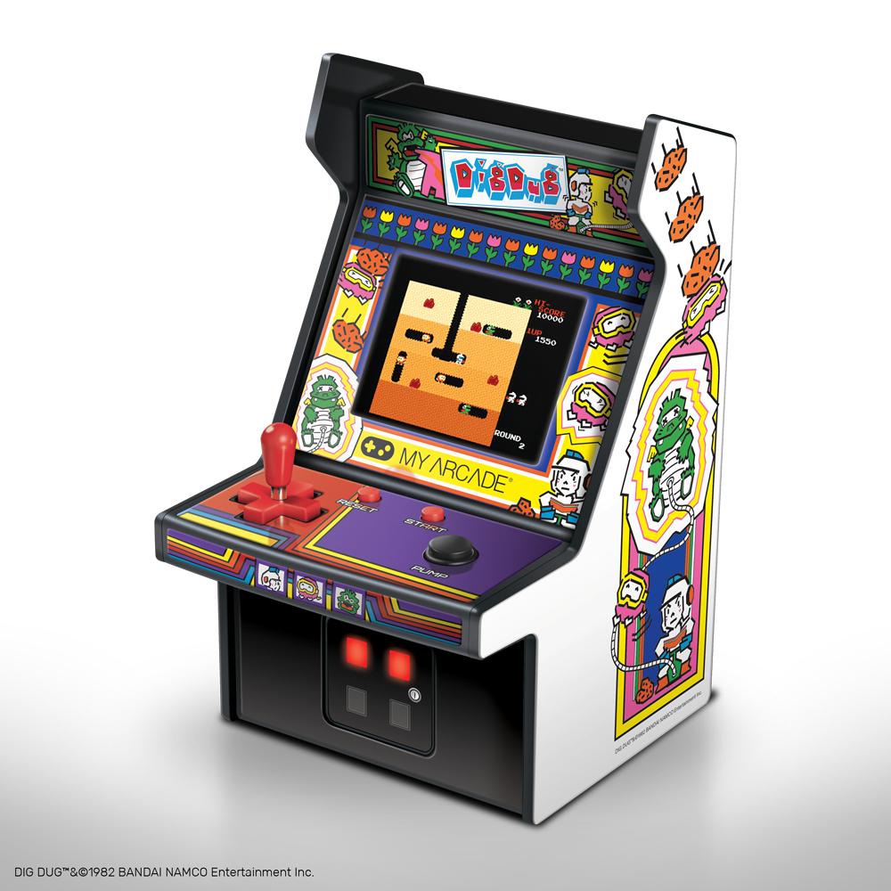 DreamGear My Arcade Collectible Digdug Micro Player - Store 974 | ستور ٩٧٤