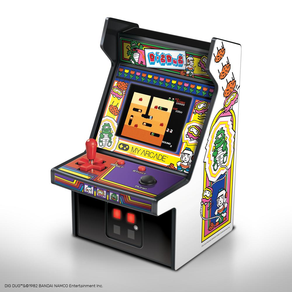 Dreamgear My Arcade Collectible Digdug Micro Player - جhaaز Dreamgear My Arcade Collectible Digdug Micro Player - جhaaز