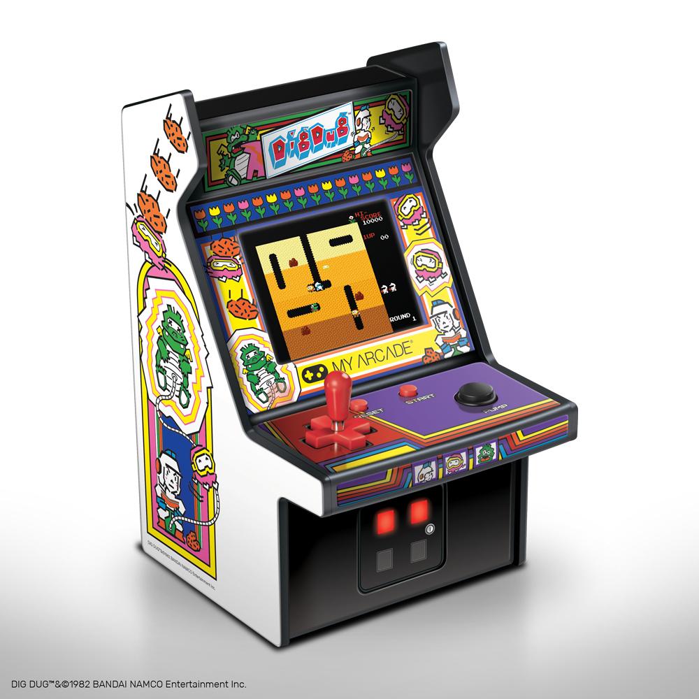 Dreamgear My Arcade Collectible Digdug Micro Player - جhaaز Dreamgear My Arcade Collectible Digdug Micro Player - جhaaز