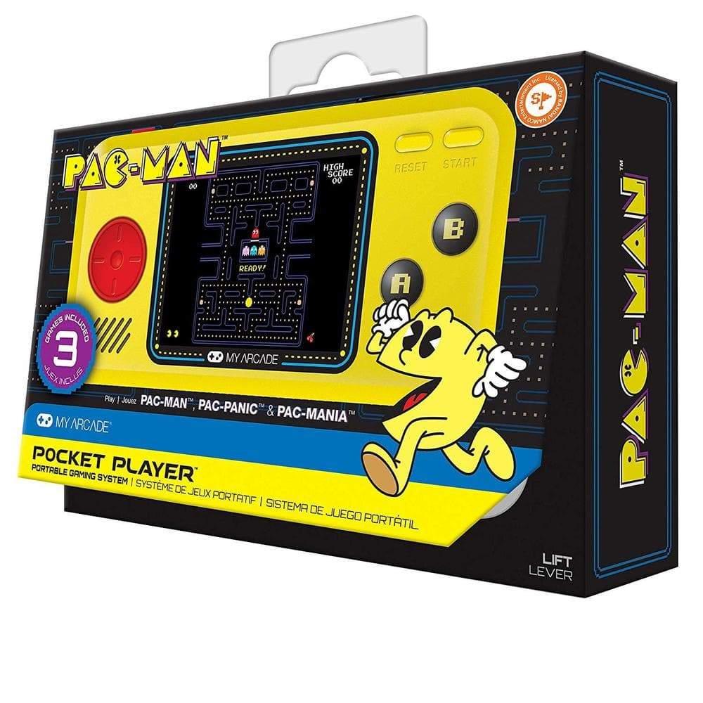DreamGear My Arcade Pac-Man Pocket Player Portable Gaming System - Yellow/Black - Store 974 | ستور ٩٧٤