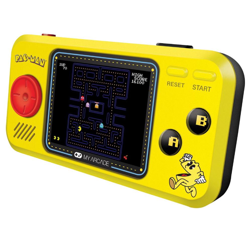 DreamGear My Arcade Pac-Man Pocket Player Portable Gaming System - Yellow/Black - Store 974 | ستور ٩٧٤