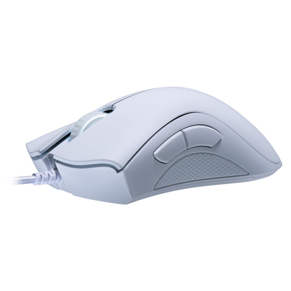 Razer DeathAdder Essentials Wired Gaming Mouse - White - فأرة