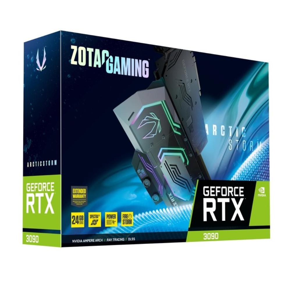 Zotac Gaming GeForce RTX 3090 ArcticStorm 24GB GDDR6X Graphics Card - Store 974 | ستور ٩٧٤