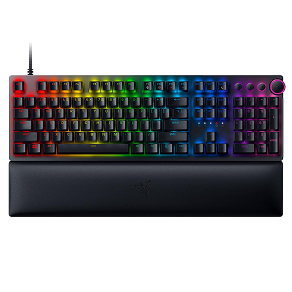 Razer Huntsman V2 RGB Optical Gaming Keyboard - Purple Switch - Store 974 | ستور ٩٧٤