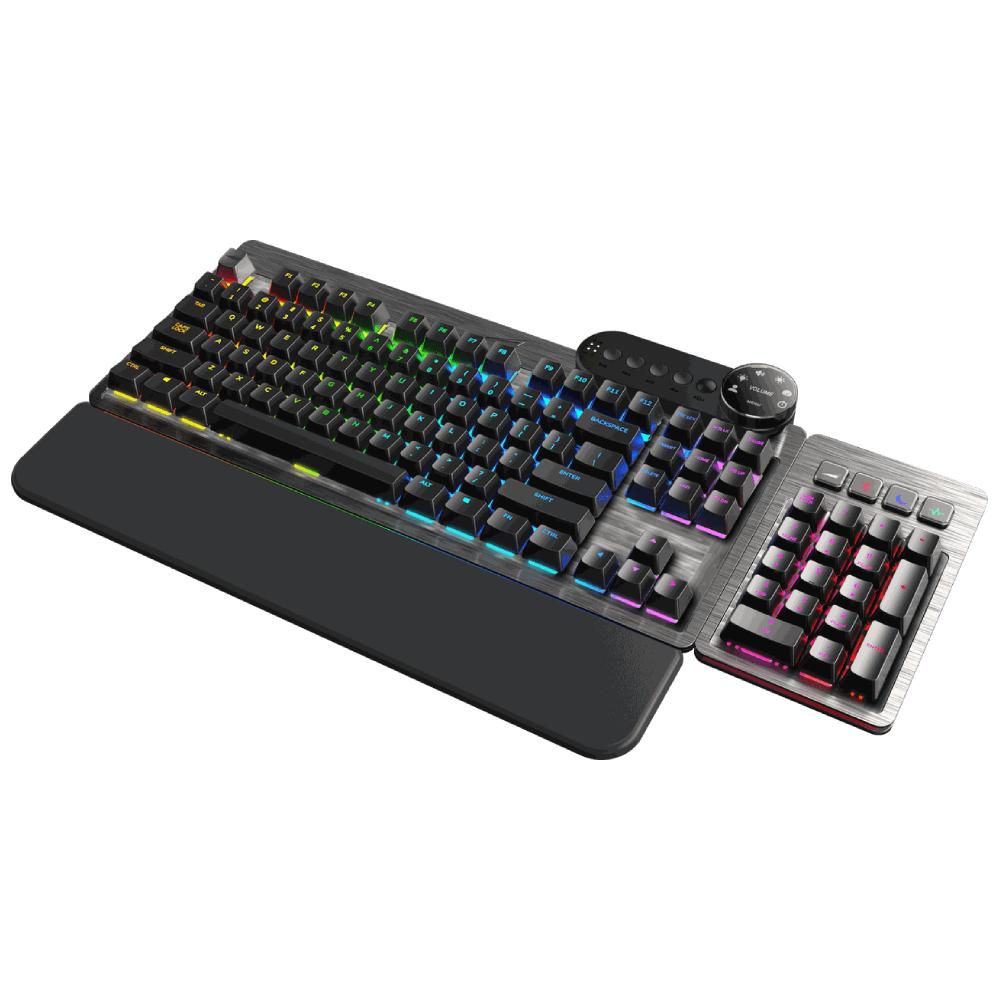 Mountain Everest Max Modular Mechanical Gaming Keyboard - MX Red/ Gray - Store 974 | ستور ٩٧٤