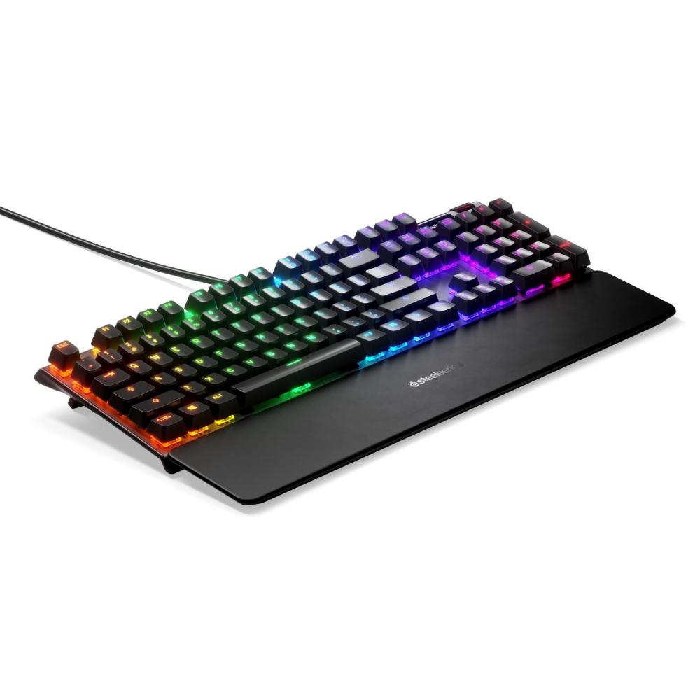 steelseries Apex 7 لوحة مفاتيح ألعاب ميكانيكية - مفتاح أحمر - لوز ماتيه steelseries Apex 7 لوحة مفاتيح ألعاب ميكانيكية - مفتاح أحمر - لوز ماتيه