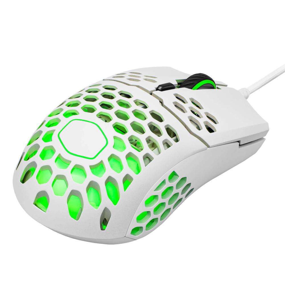 Cooler Master MM711 Ambidextrous RGB Gaming Mouse - Matte White - Store 974 | ستور ٩٧٤
