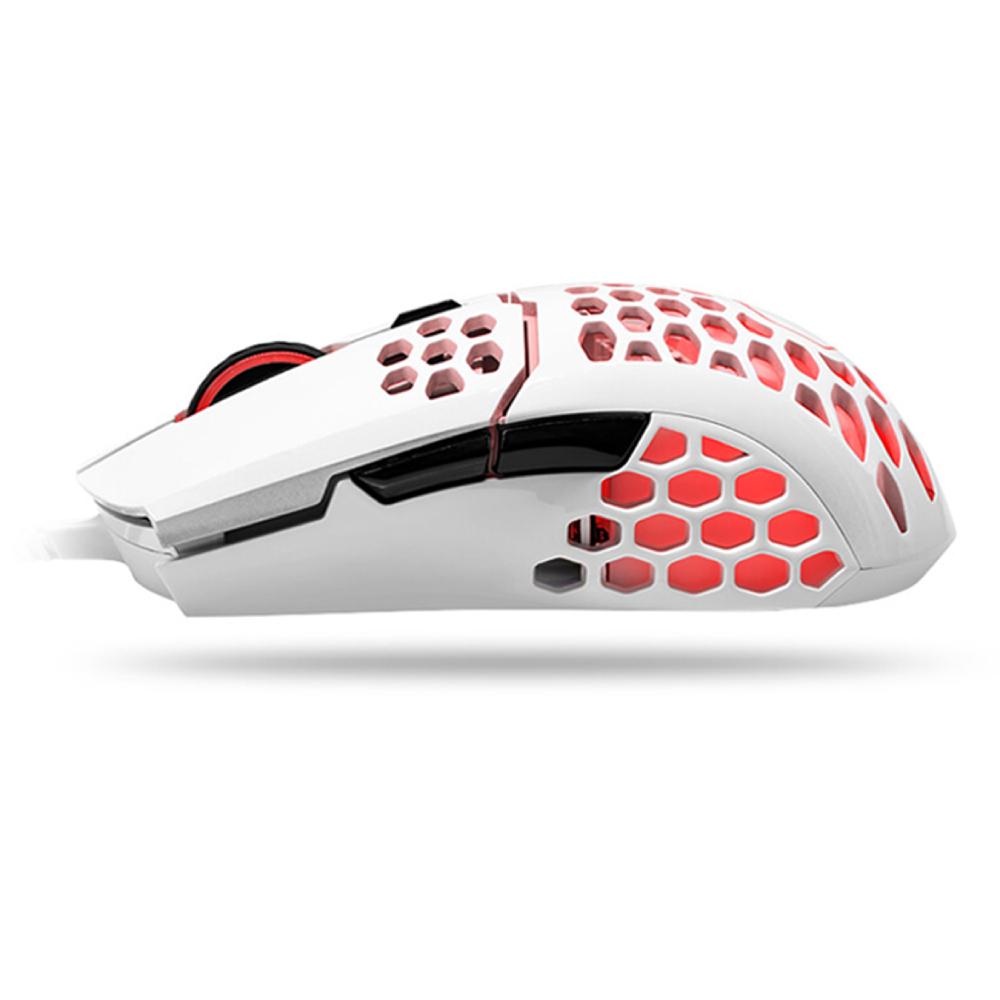 Cooler Master MM711 Ambidextrous RGB Gaming Mouse - Matte White - Store 974 | ستور ٩٧٤