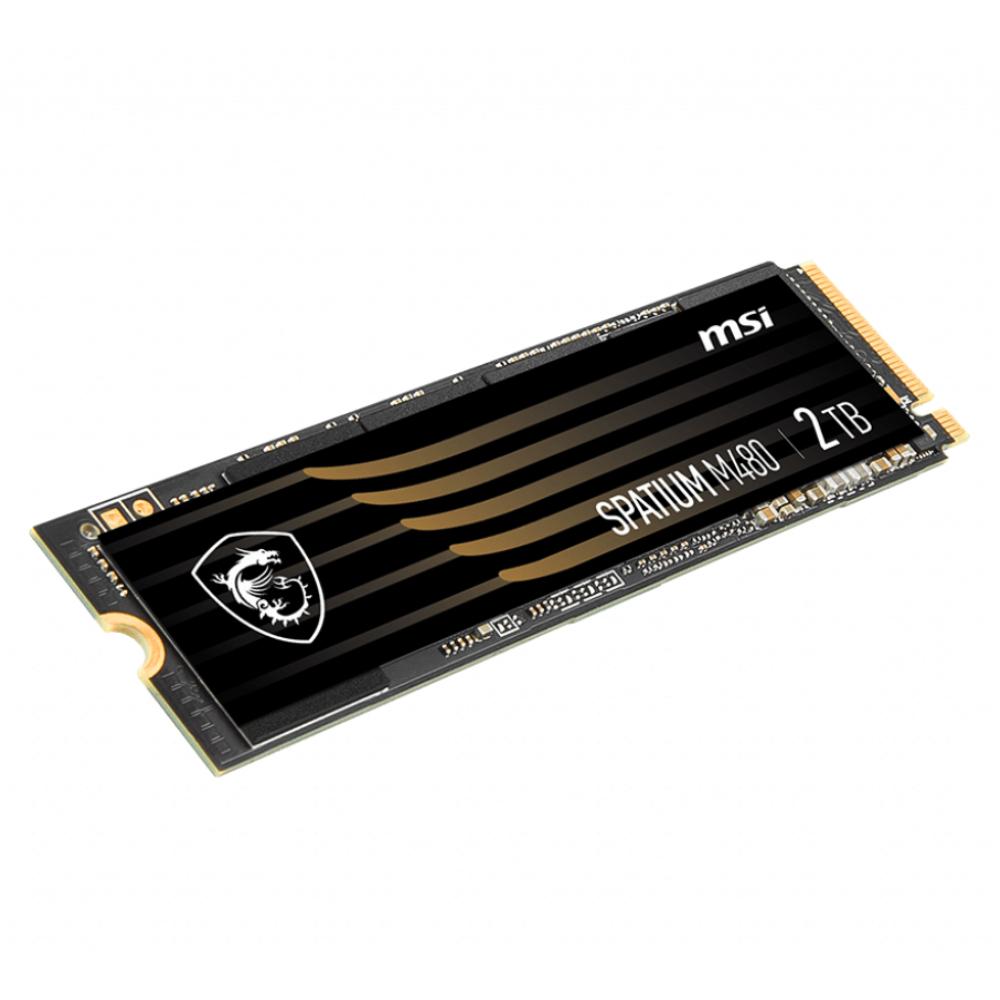 MSI Spatium M480 2TB M.2 2280 PCIe 4.0 x4 NVMe SSD - Store 974 | ستور ٩٧٤