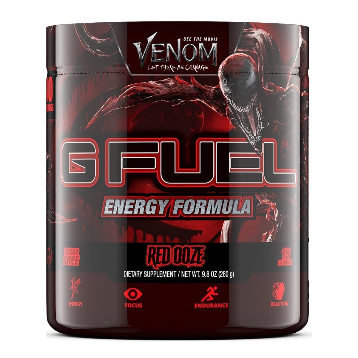 GFuel Energy Formula - Carnage Red Ooze 280g - Store 974 | ستور ٩٧٤
