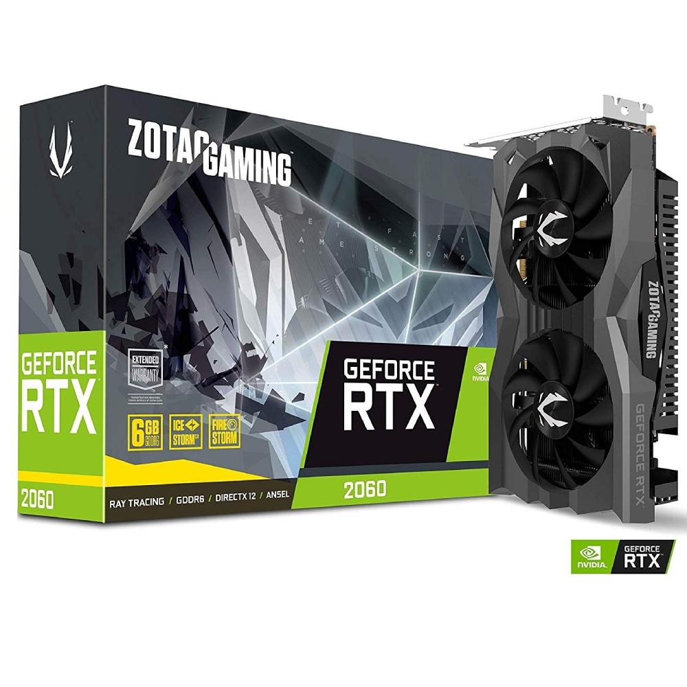 Zotac Gaming GeForce RTX 2060 6GB GDDR6 PCI-E Gen 4x4 - Graphics Card - Store 974 | ستور ٩٧٤