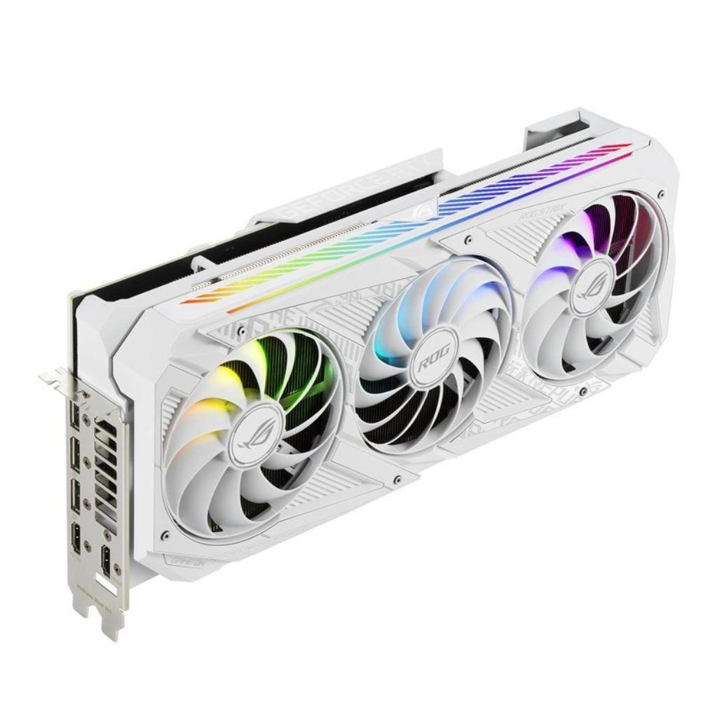 Asus GeForce RTX 3090 ROG Strix OC 24GB Graphics Card - White Edition - Store 974 | ستور ٩٧٤