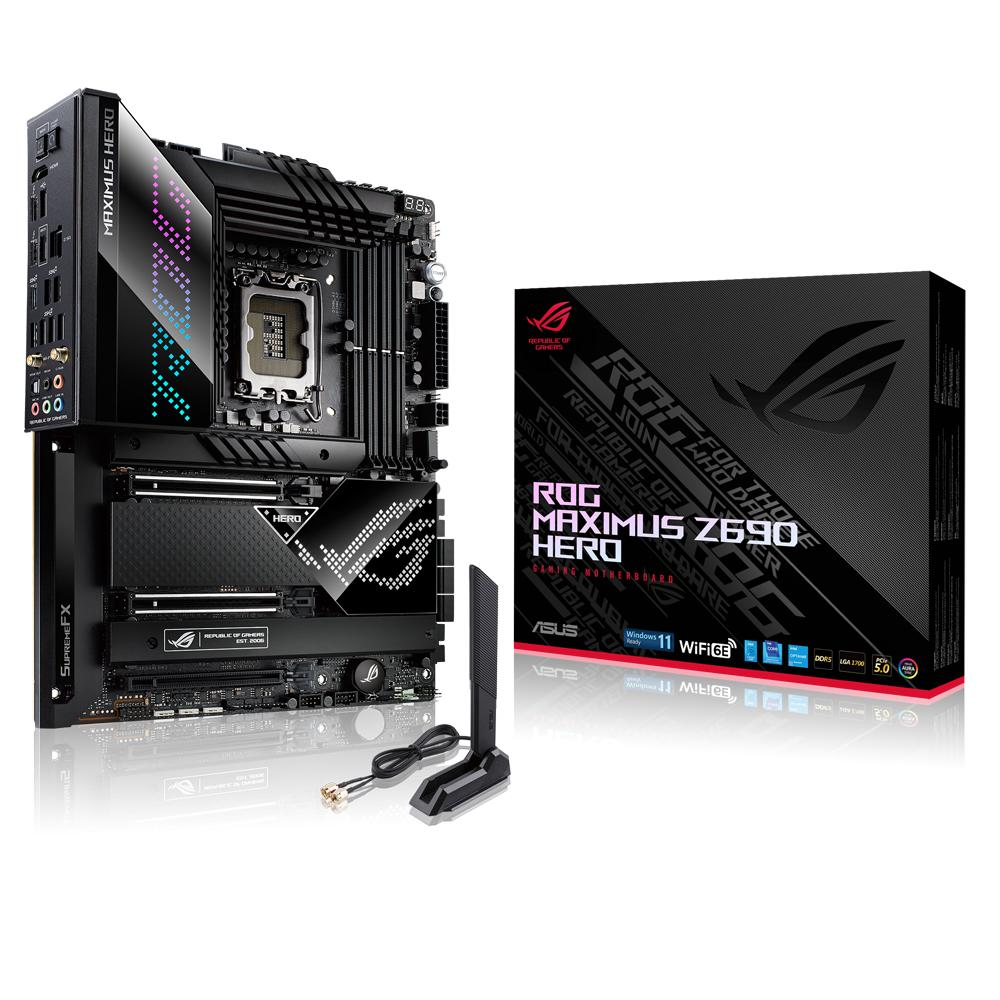 Asus Intel Z690 ROG Maximus Hero PCIe 5.0 ATX Motherboard - Store 974 | ستور ٩٧٤