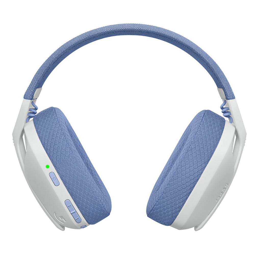 Logitech G435 Lightspeed Wireless Gaming Headset - Off-White/Lilac - سماعة Logitech G435 Lightspeed Wireless Gaming Headset - Off-White/Lilac - سماعة
