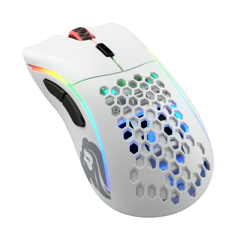 Glorious Model D Wireless Gaming Mouse - Matte White - Store 974 | ستور ٩٧٤