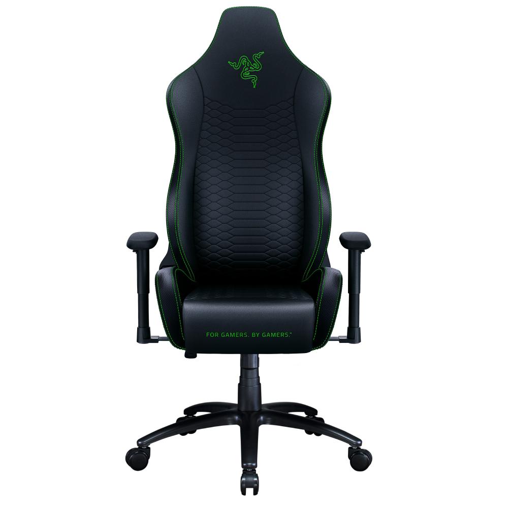 Razer Iskur X Ergonomic Gaming Chair - Black/Green - Store 974 | ستور ٩٧٤