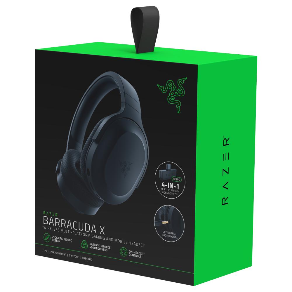 Razer Barracuda X Wireless Gaming Headset - Black - Store 974 | ستور ٩٧٤