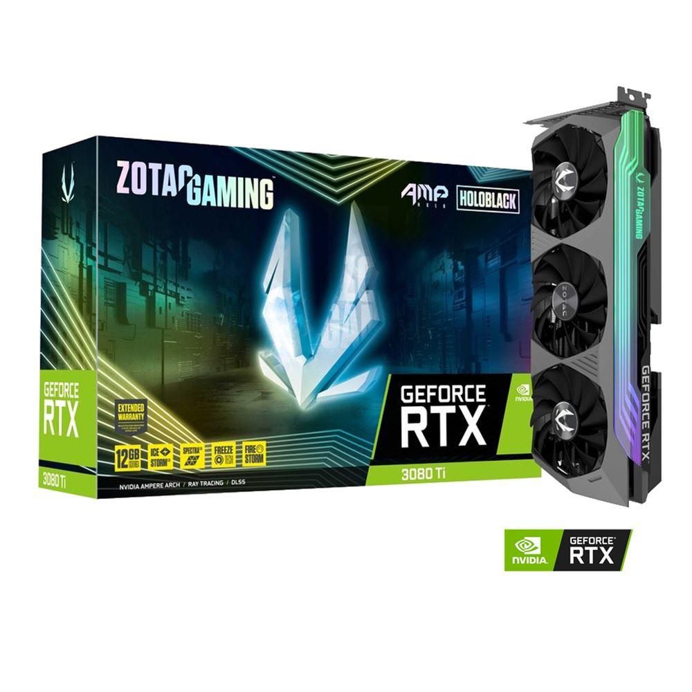 Zotac Gaming GeForce RTX 3080 Ti AMP Holo 12GB GDDR6X Graphics Card - Store 974 | ستور ٩٧٤