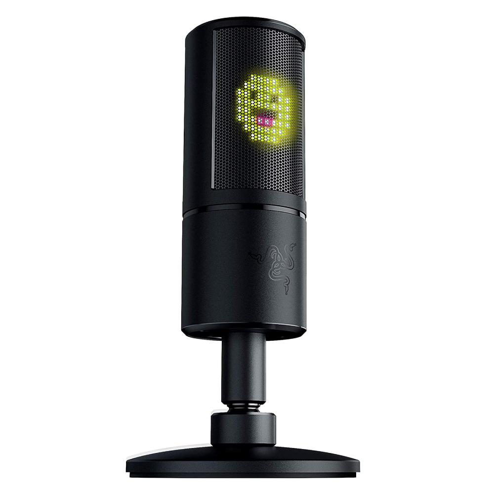 Razer Seiren Emote LED Display Streaming Microphone - Black - Store 974 | ستور ٩٧٤
