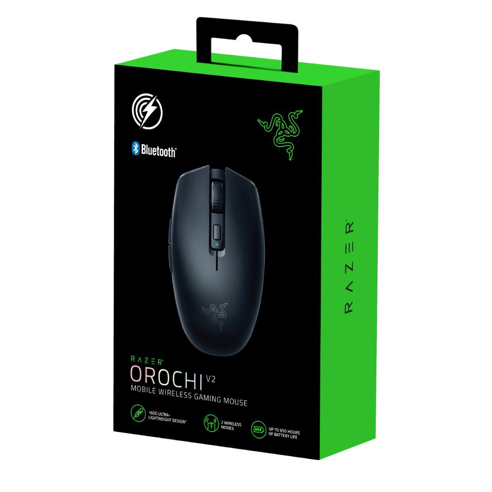 Razer Orochi V2 Mobile Wireless Gaming Mouse - Black - فأرة