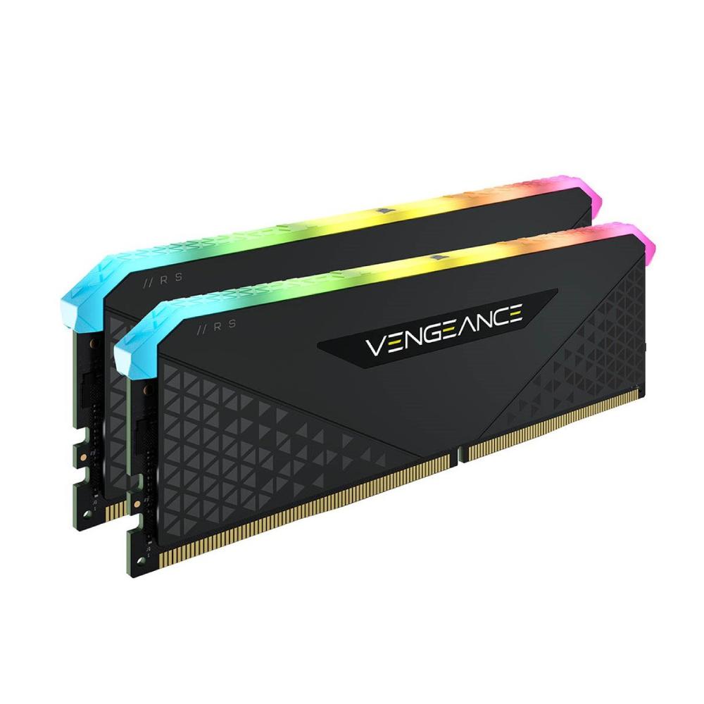 Corsair Vengeance RGB RS 32GB (2x 16GB) DDR4 3200MHz - Black - Store 974 | ستور ٩٧٤