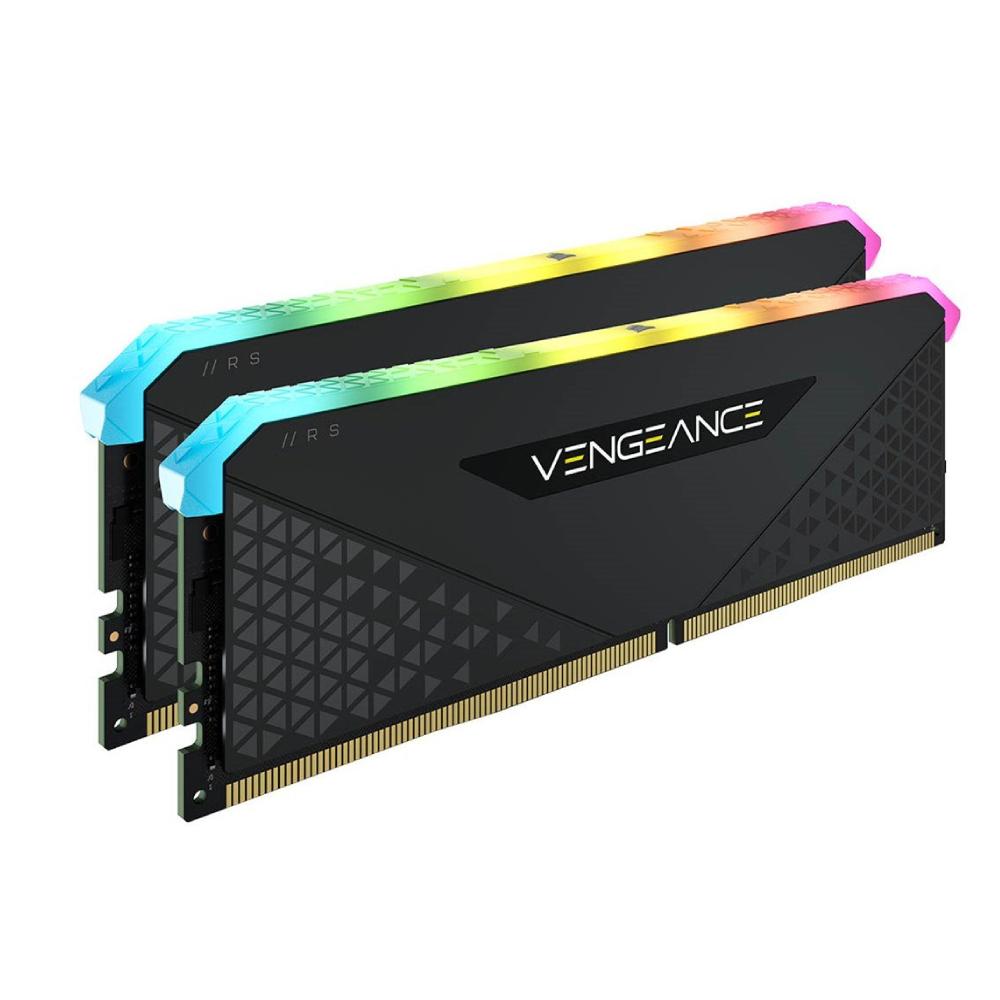 Corsair Vengeance RGB RS 64GB (2x 32GB) DDR4 3200MHz - Black - Store 974 | ستور ٩٧٤