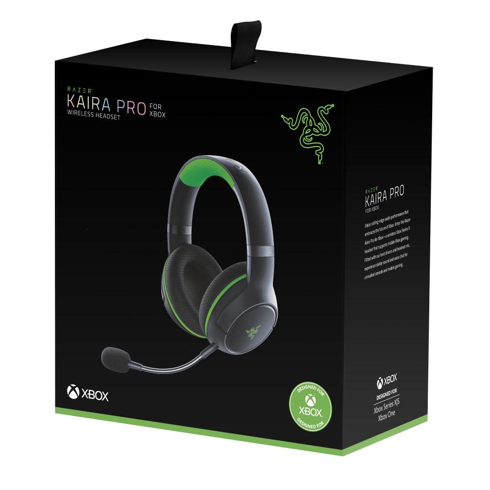 سماعة الرأس اللاسلكية Razer Kaira Pro لـ Xbox - Black - Smauة سماعة الرأس اللاسلكية Razer Kaira Pro لـ Xbox - Black - Smauة
