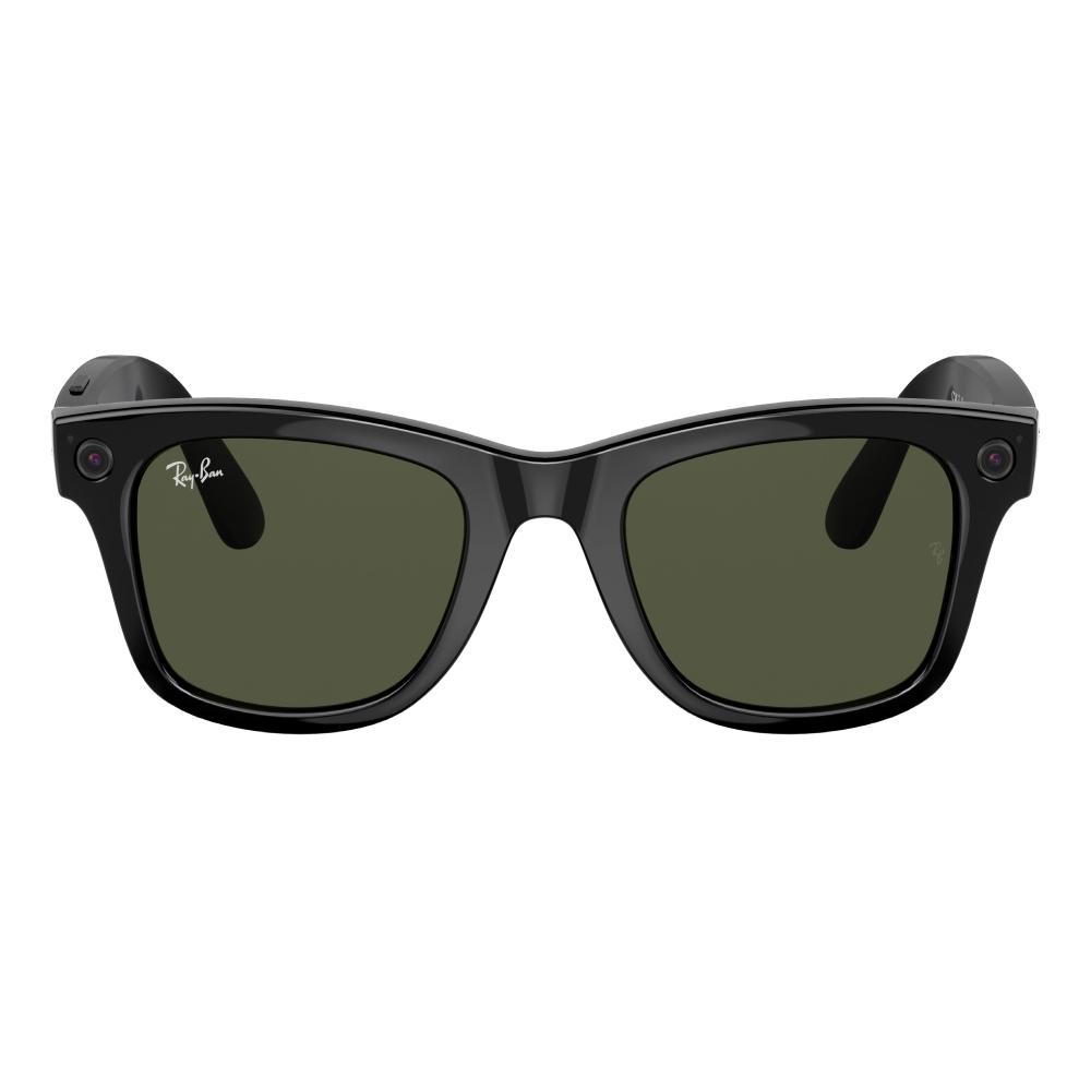 Ray-Ban WayFarer Stories Smart Glasses - Black/Green - Store 974 | ستور ٩٧٤