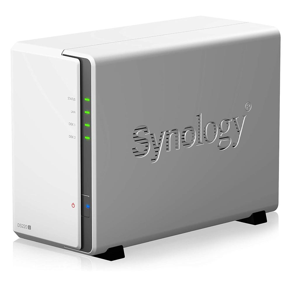 Synology DS220J DiskStation System Network Storage - White - Store 974 | ستور ٩٧٤