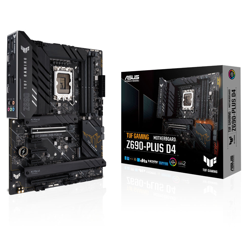 Asus TUF Z690-Plus D4 Intel Z690 ATX Gaming Motherboard - Store 974 | ستور ٩٧٤