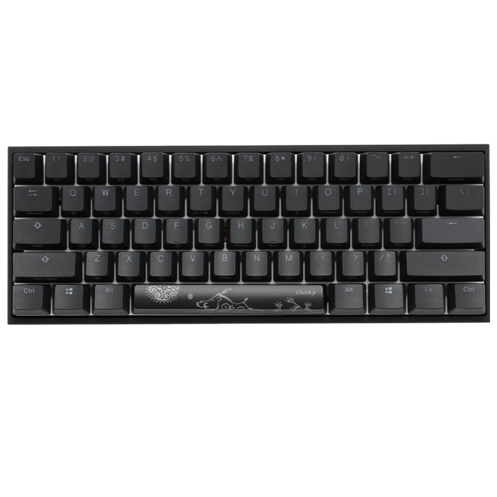 Ducky Mecha Mini PBT RGB Black Keycaps - Arabic Layout - Black Switch - Store 974 | ستور ٩٧٤