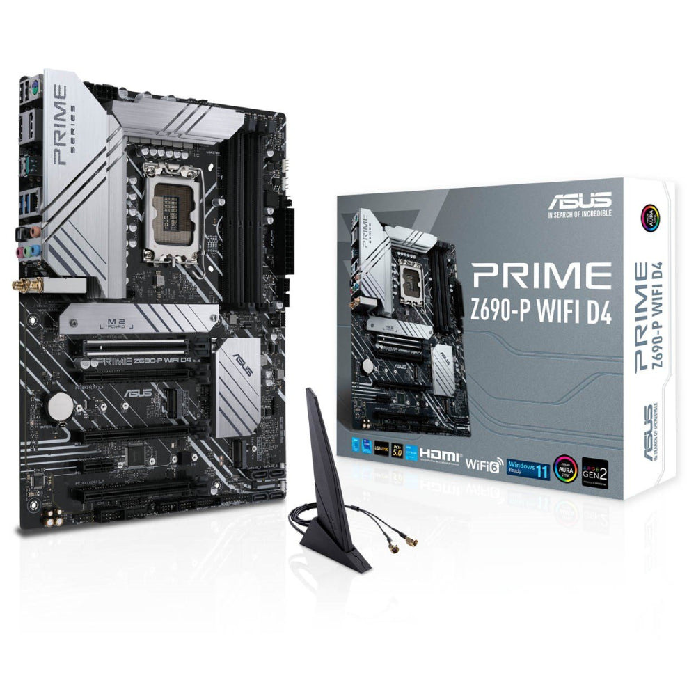 Asus Prime Z690-P WiFi D4 LGA 1700 Intel Motherboard - Store 974 | ستور ٩٧٤