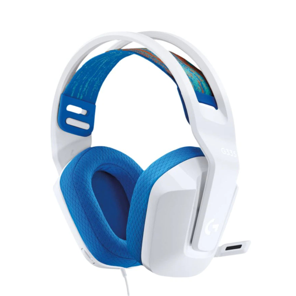 Logitech G335 Stereo Gaming Headset - White - Store 974 | ستور ٩٧٤