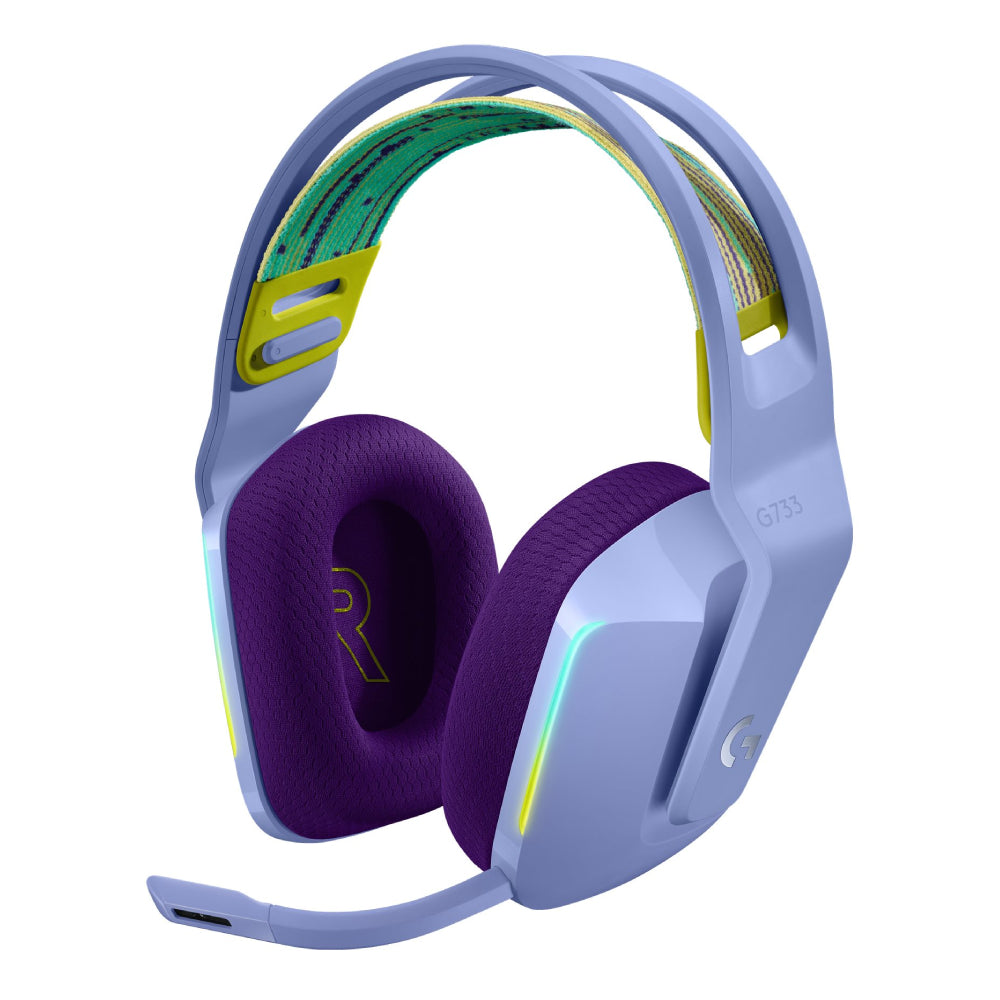 Logitech G733 Lightspeed Wireless RGB Gaming Headset - Purple - Store 974 | ستور ٩٧٤