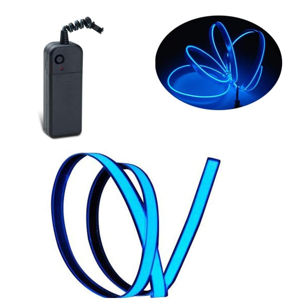 Lychee 1M Neon Glowing Strobing Electroluminescent - Blue - إضاءة