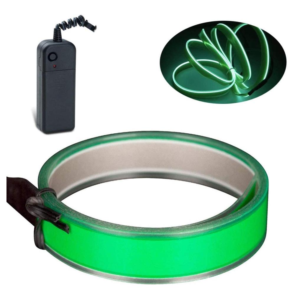 Lychee 1M Neon Glowing Strobing Electroluminescent - Green - إضاءة Lychee 1M Neon Glowing Strobing Electroluminescent - Green - إضاءة
