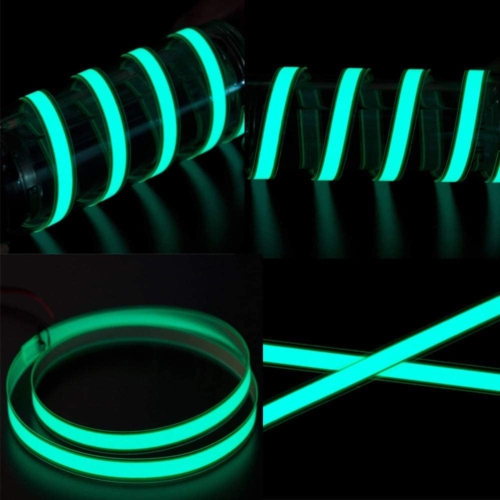 Lychee 1M Neon Glowing Strobing Electroluminescent - Green - إضاءة Lychee 1M Neon Glowing Strobing Electroluminescent - Green - إضاءة