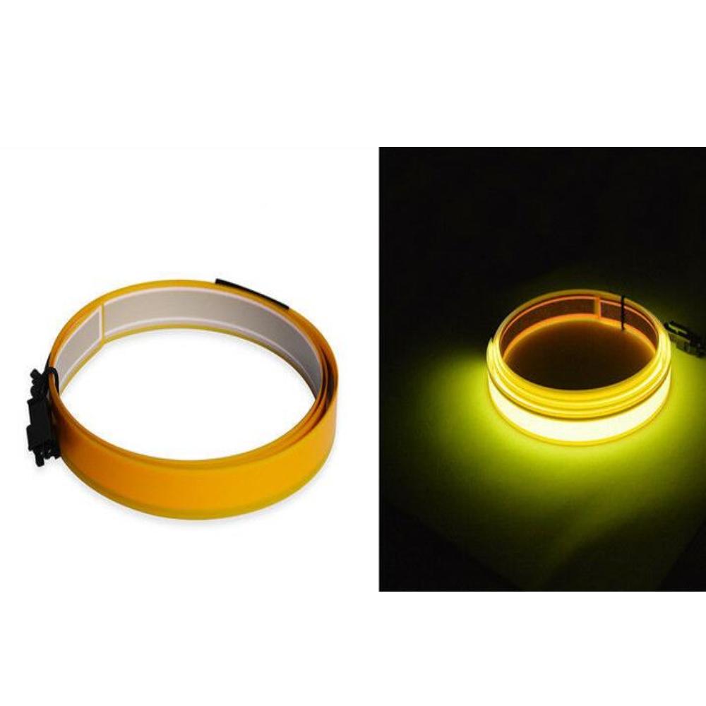 Lychee 1M Neon Glowing Strobing Electroluminescent - Yellow - Store 974 | ستور ٩٧٤