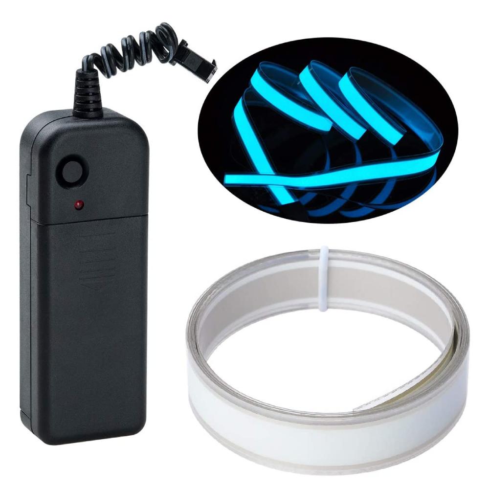 Lychee 1M Neon Glowing Strobing Electroluminescent - Ice Blue - إضاءة Lychee 1M Neon Glowing Strobing Electroluminescent - Ice Blue - إضاءة