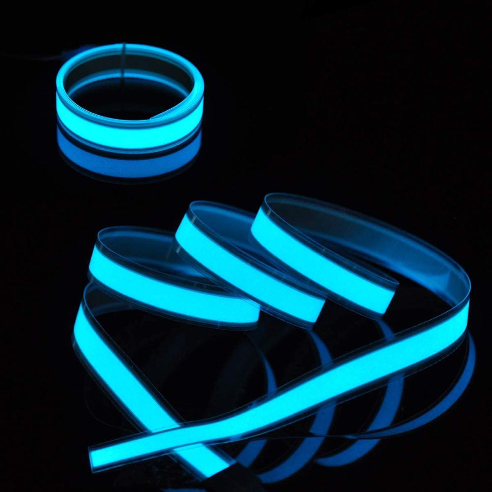 Lychee 1M Neon Glowing Strobing Electroluminescent - Ice Blue - إضاءة Lychee 1M Neon Glowing Strobing Electroluminescent - Ice Blue - إضاءة