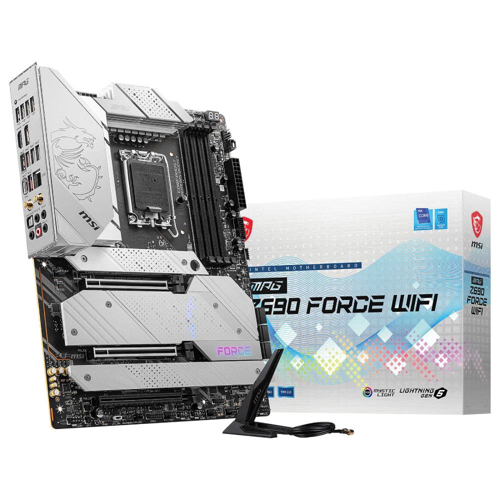 MSI MPG Z690 Force WIFI Intel Z690 LGA 1700 ATX Motherboard - Store 974 | ستور ٩٧٤